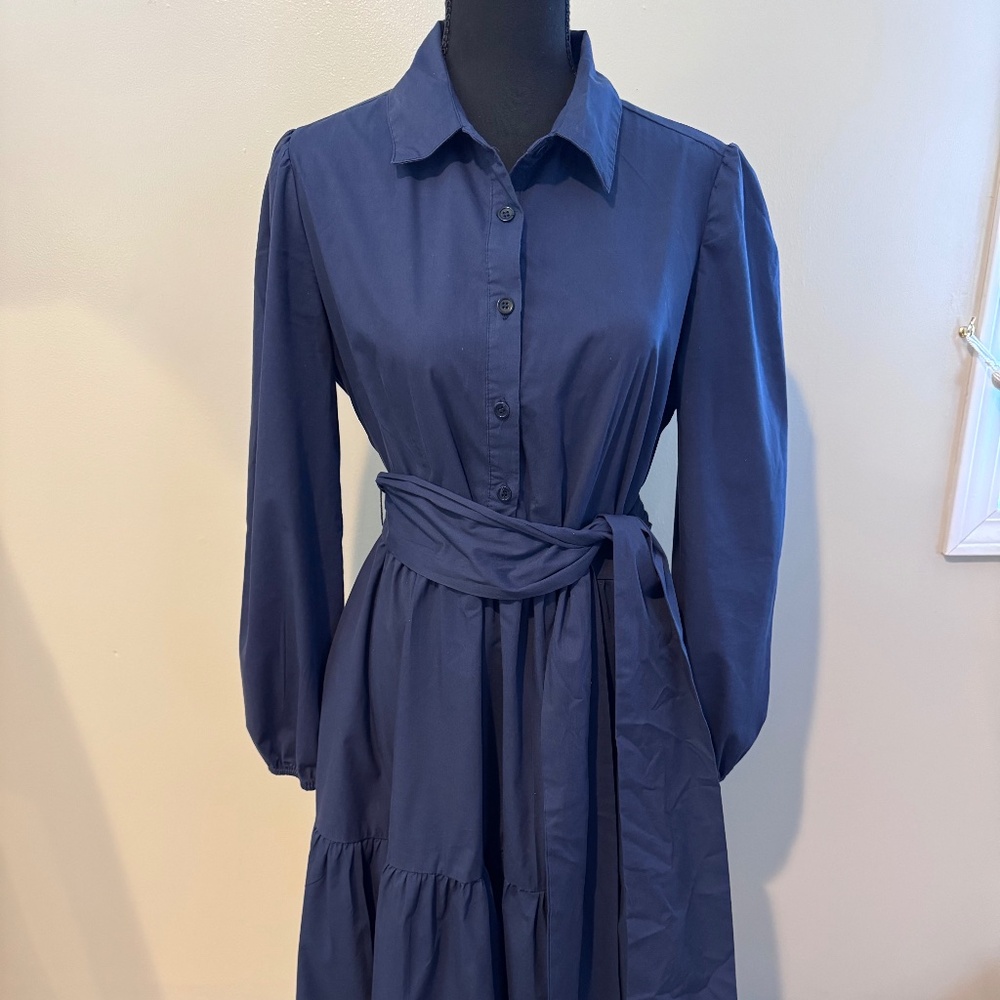 Navy Blue Dress